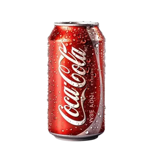 Chilled Coca-Cola can