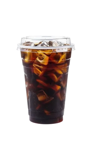 Classic Iced Coffee with milk and ice cream