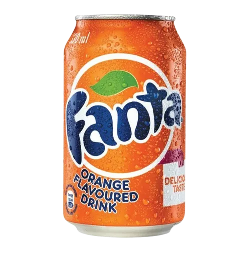 Chilled Fanta can
